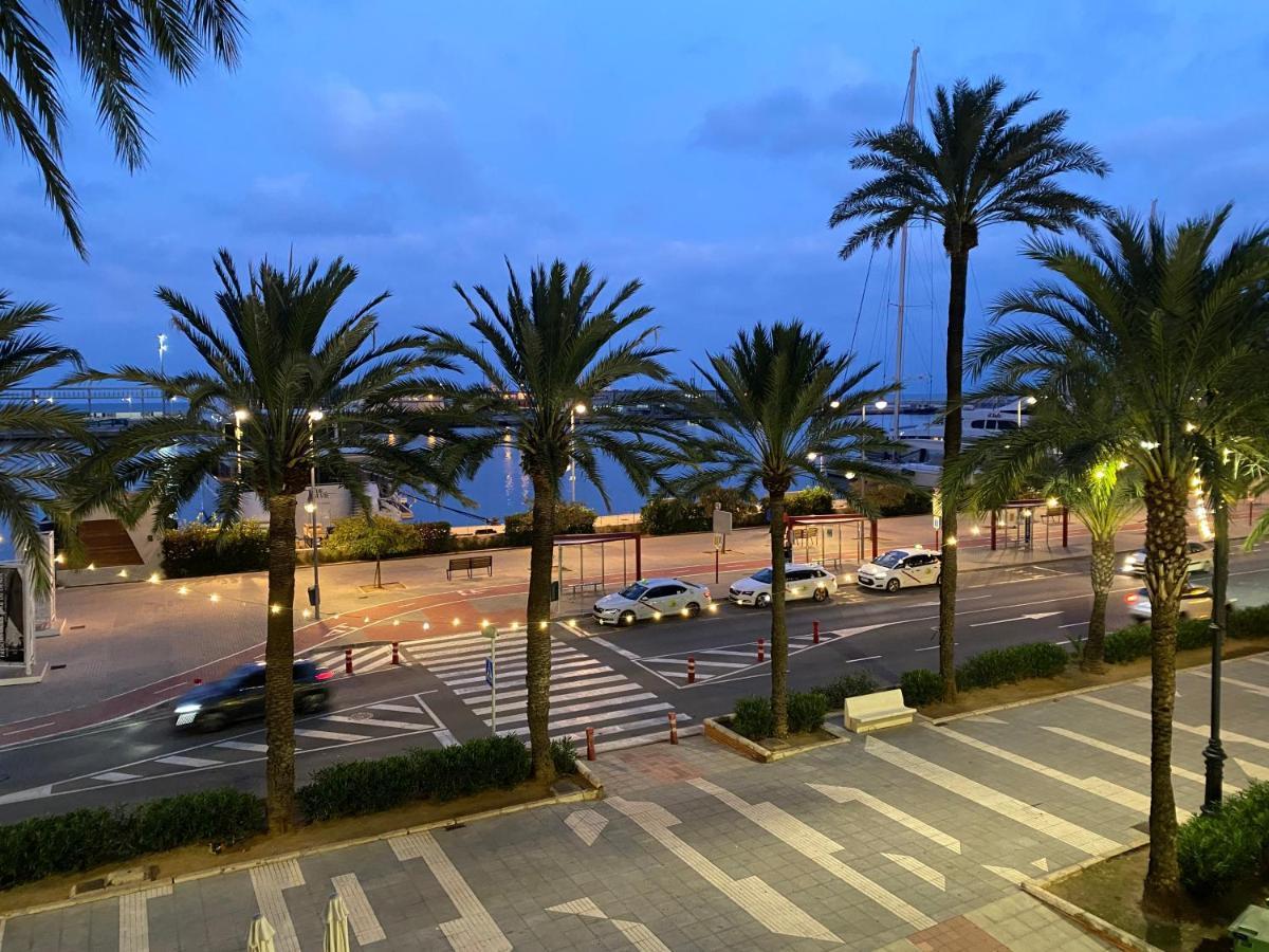 Apartamento Centro De Denia 1Ra Linea, Vistas Puerto Y Mar Buitenkant foto