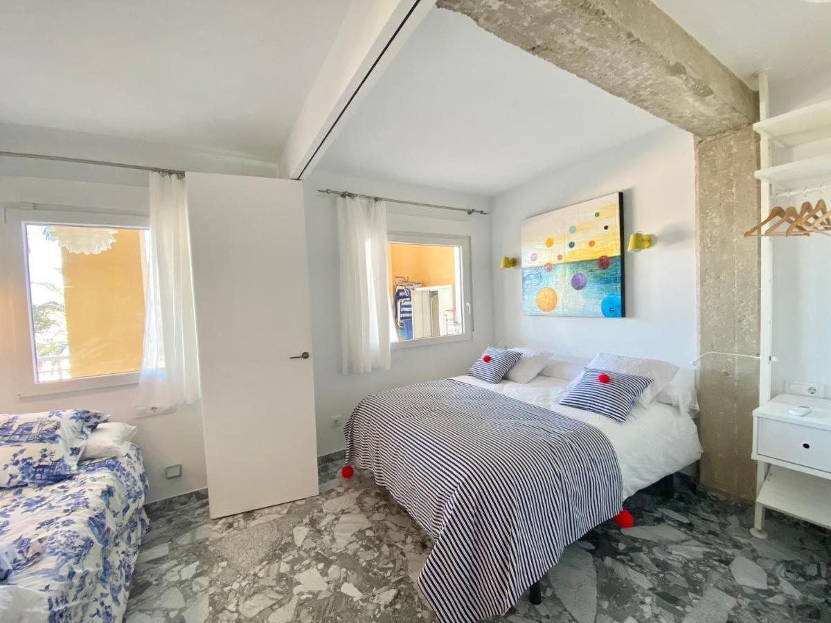 Apartamento Centro De Denia 1Ra Linea, Vistas Puerto Y Mar Buitenkant foto