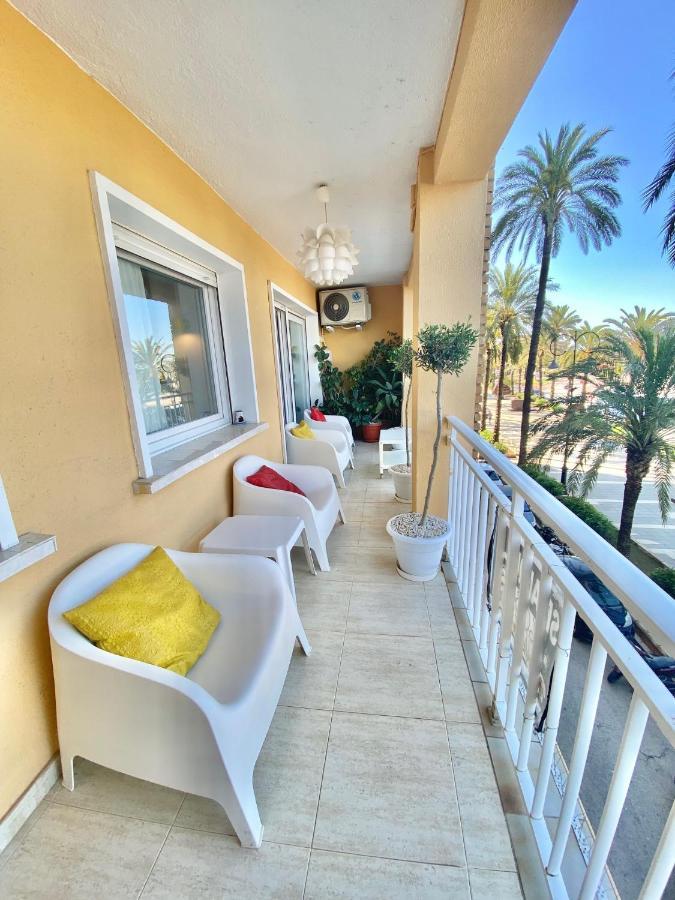 Apartamento Centro De Denia 1Ra Linea, Vistas Puerto Y Mar Buitenkant foto