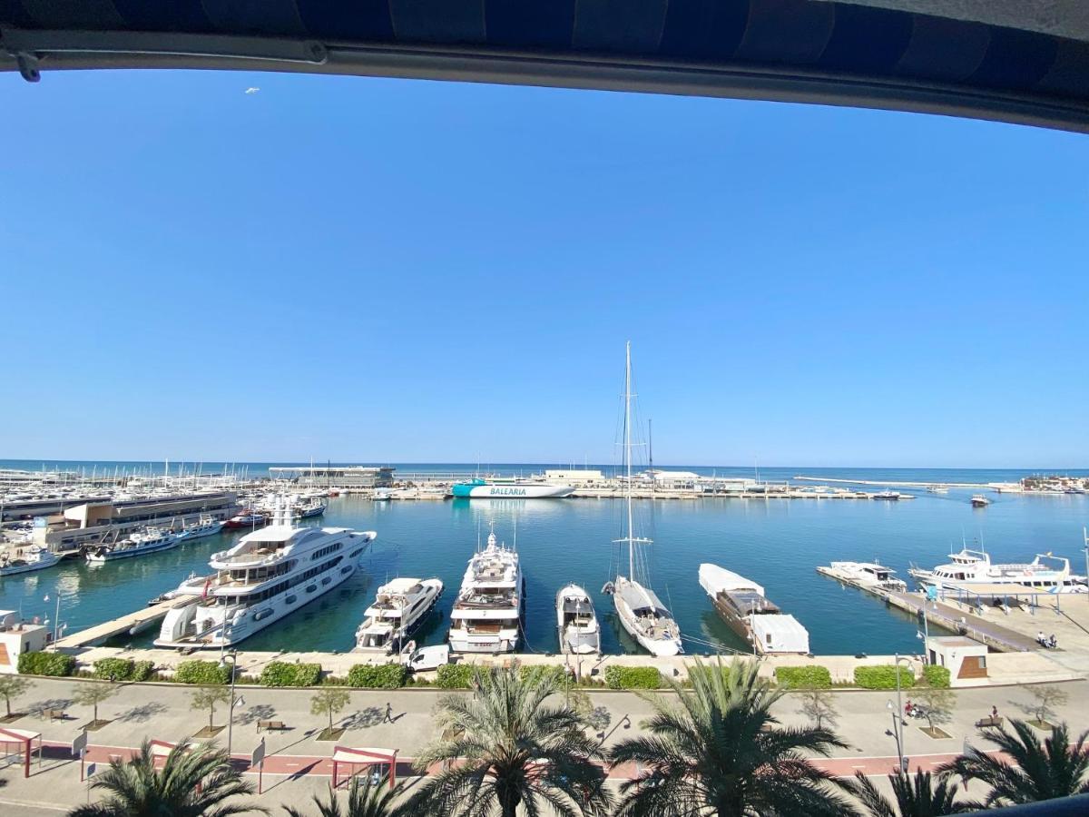 Apartamento Centro De Denia 1Ra Linea, Vistas Puerto Y Mar Buitenkant foto